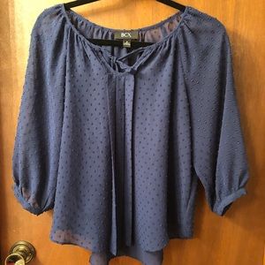 Navy blue, Shear top, perfect touch to any outfit